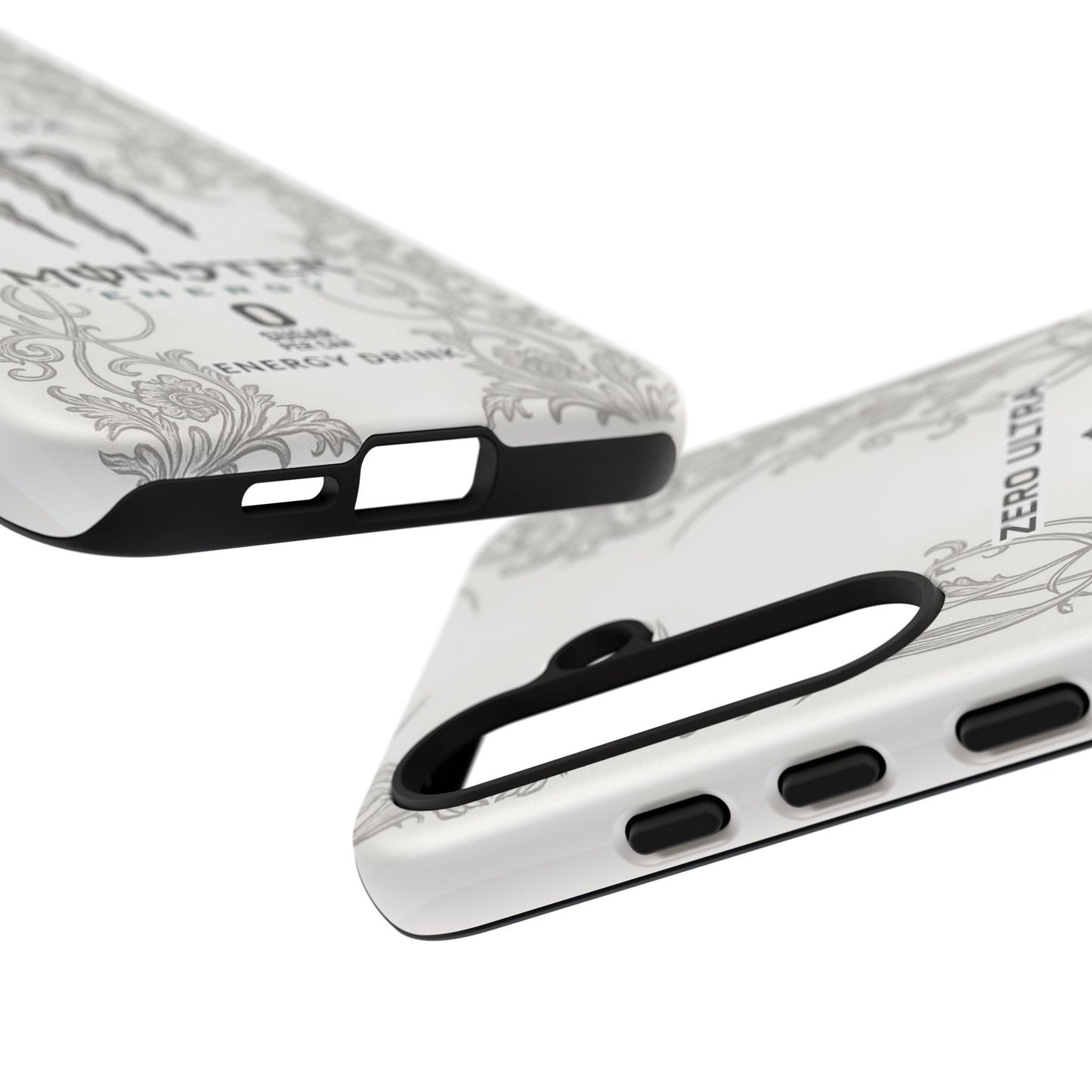 Monster White Ultra Energy Phone Case – For Samsung Galaxy & Google Pixel
