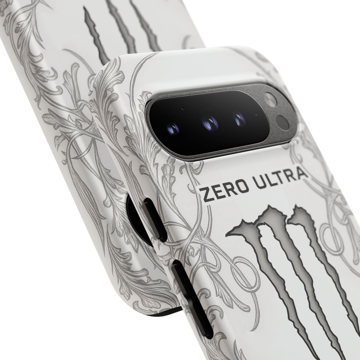 Monster White Ultra Energy Phone Case – For Samsung Galaxy & Google Pixel