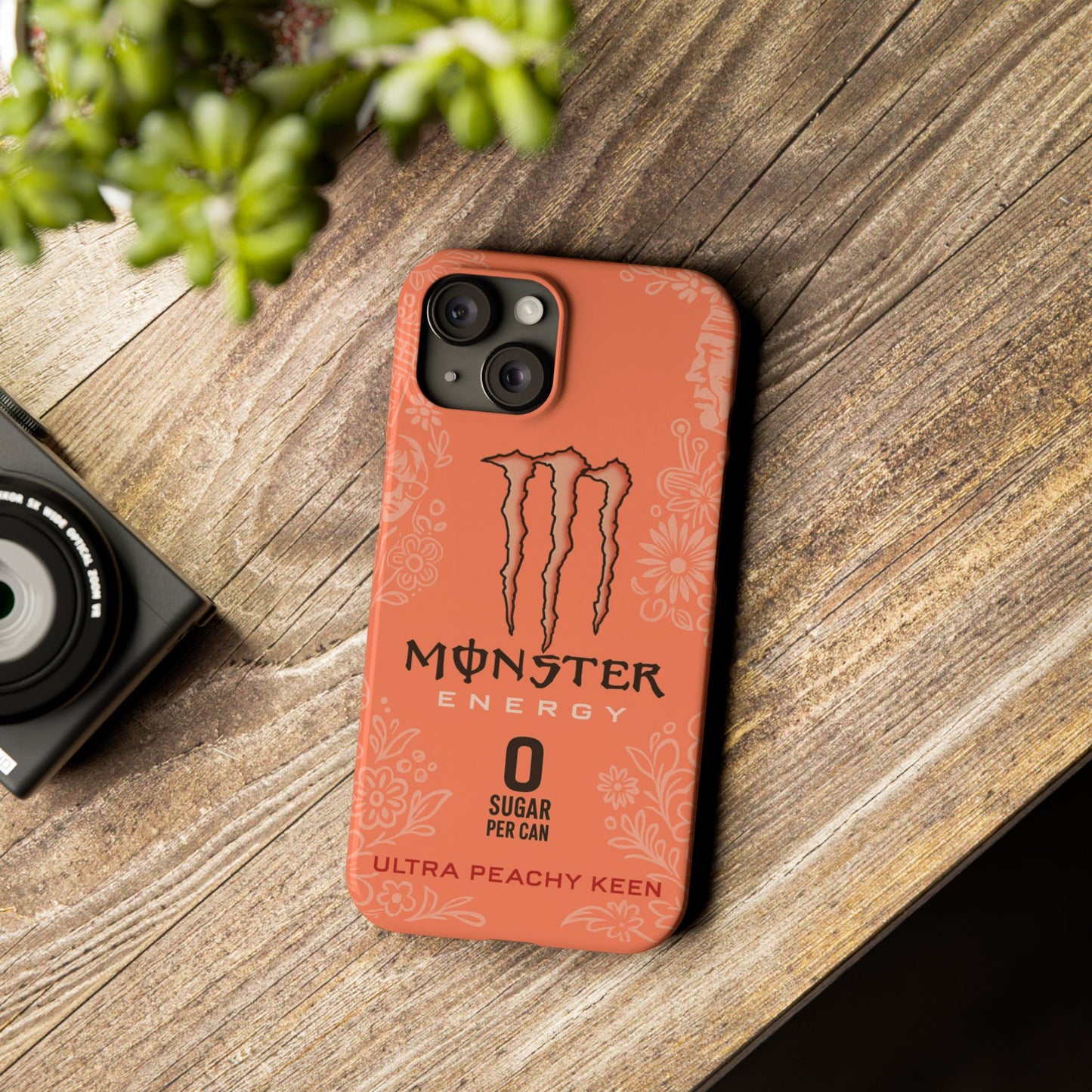 Monster Energy Ultra Peachy Keen iPhone Case - Peach Energy Drink