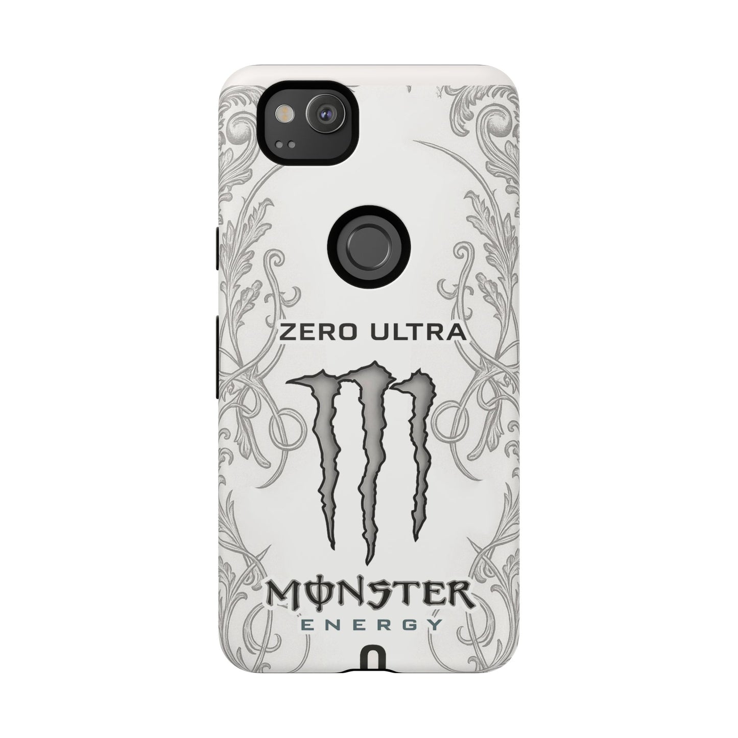 Monster White Ultra Energy Phone Case – For Samsung Galaxy & Google Pixel