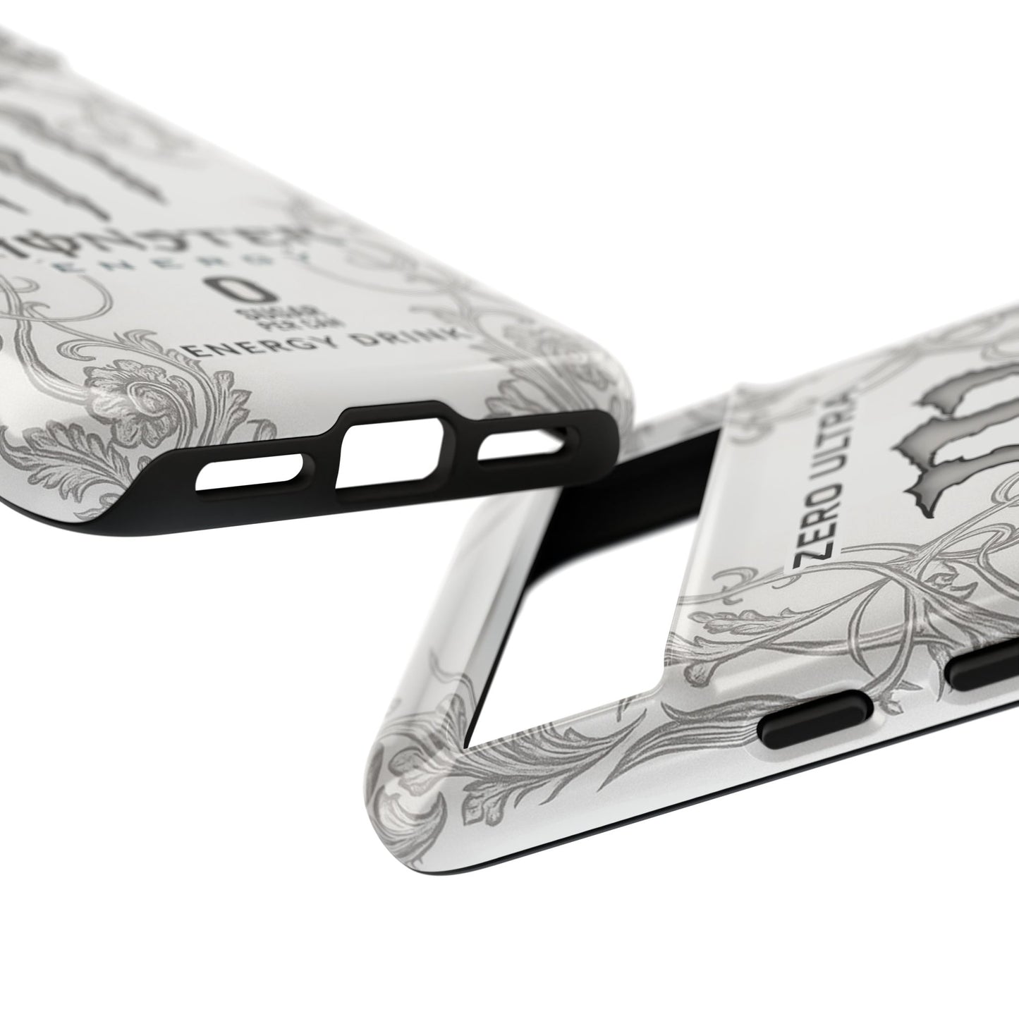 Monster White Ultra Energy Phone Case – For Samsung Galaxy & Google Pixel