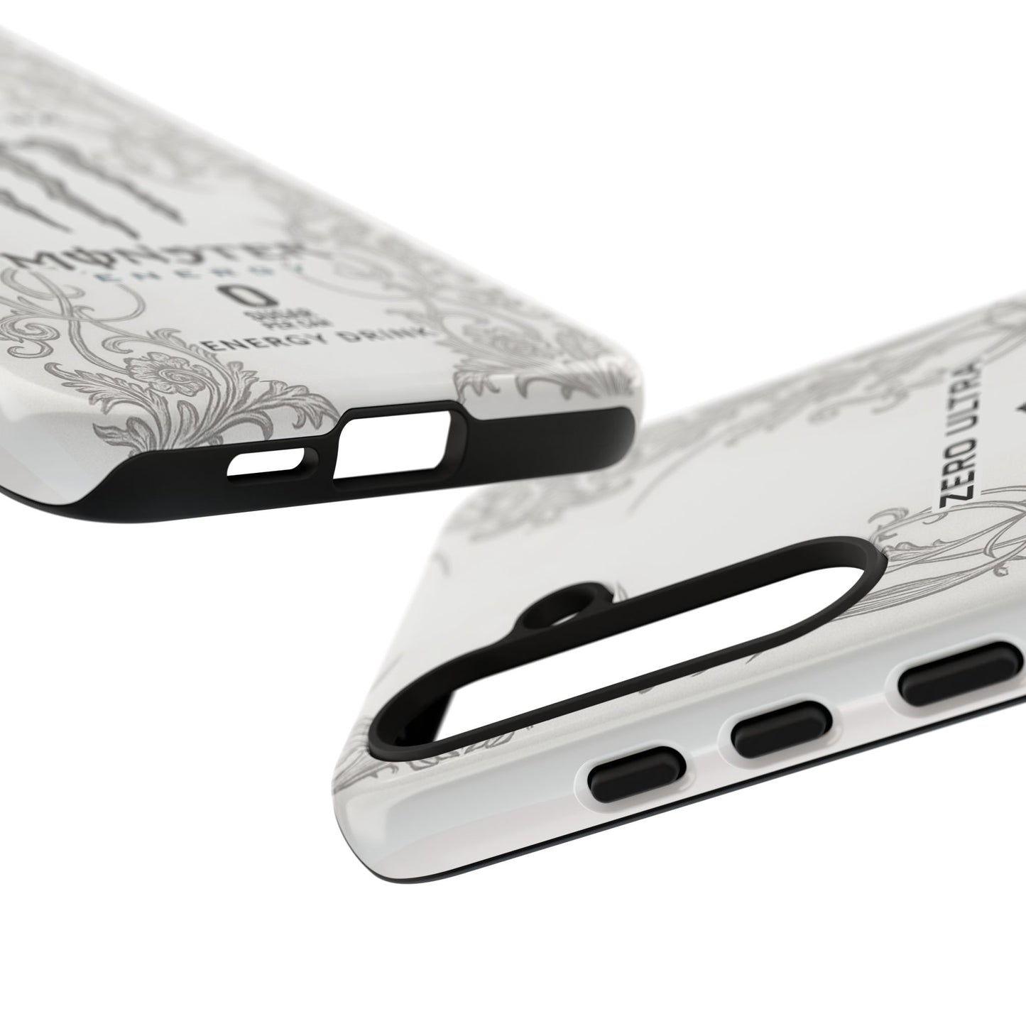 Monster White Ultra Energy Phone Case – For Samsung Galaxy & Google Pixel