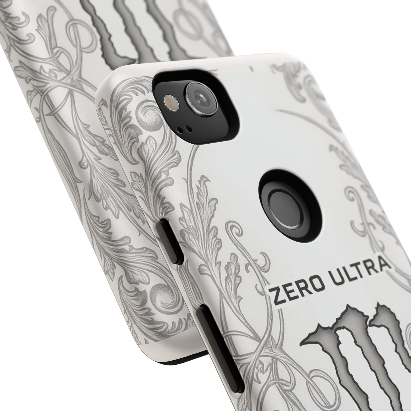 Monster White Ultra Energy Phone Case – For Samsung Galaxy & Google Pixel