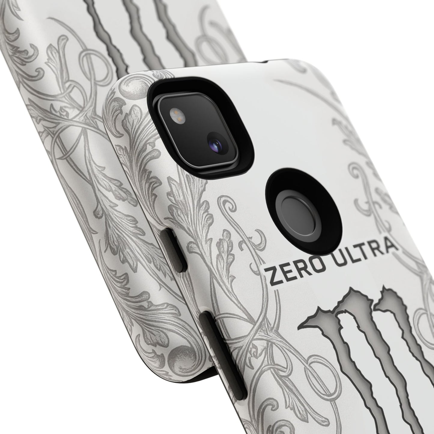 Monster White Ultra Energy Phone Case – For Samsung Galaxy & Google Pixel
