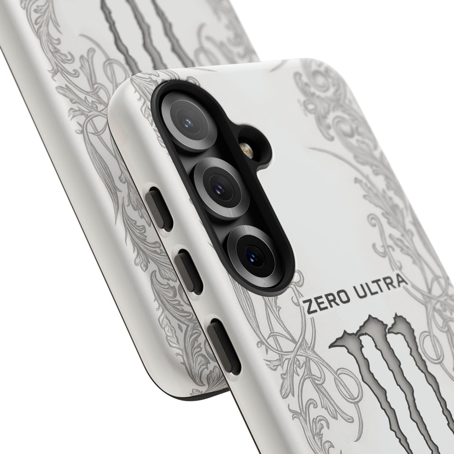 Monster White Ultra Energy Phone Case – For Samsung Galaxy & Google Pixel