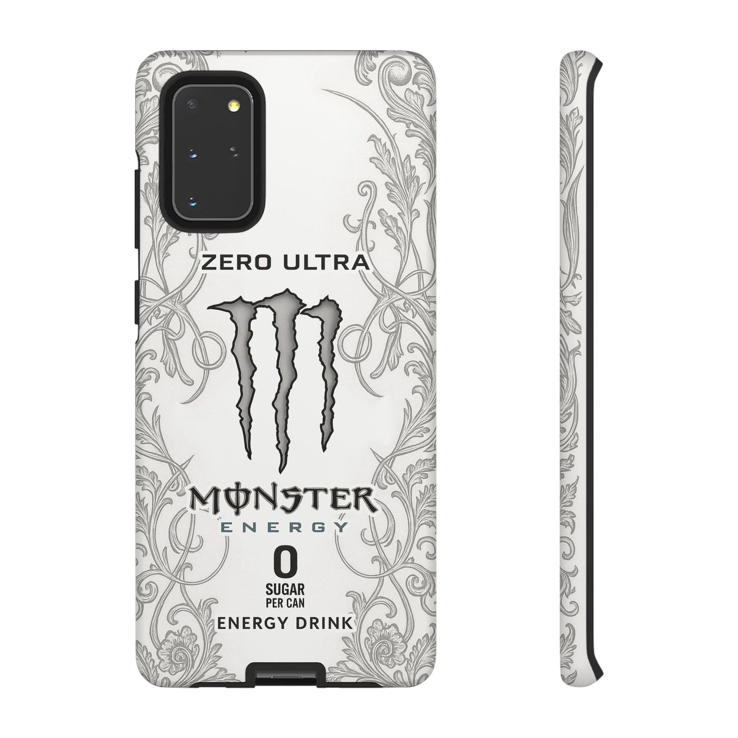 Monster White Ultra Energy Phone Case – For Samsung Galaxy & Google Pixel