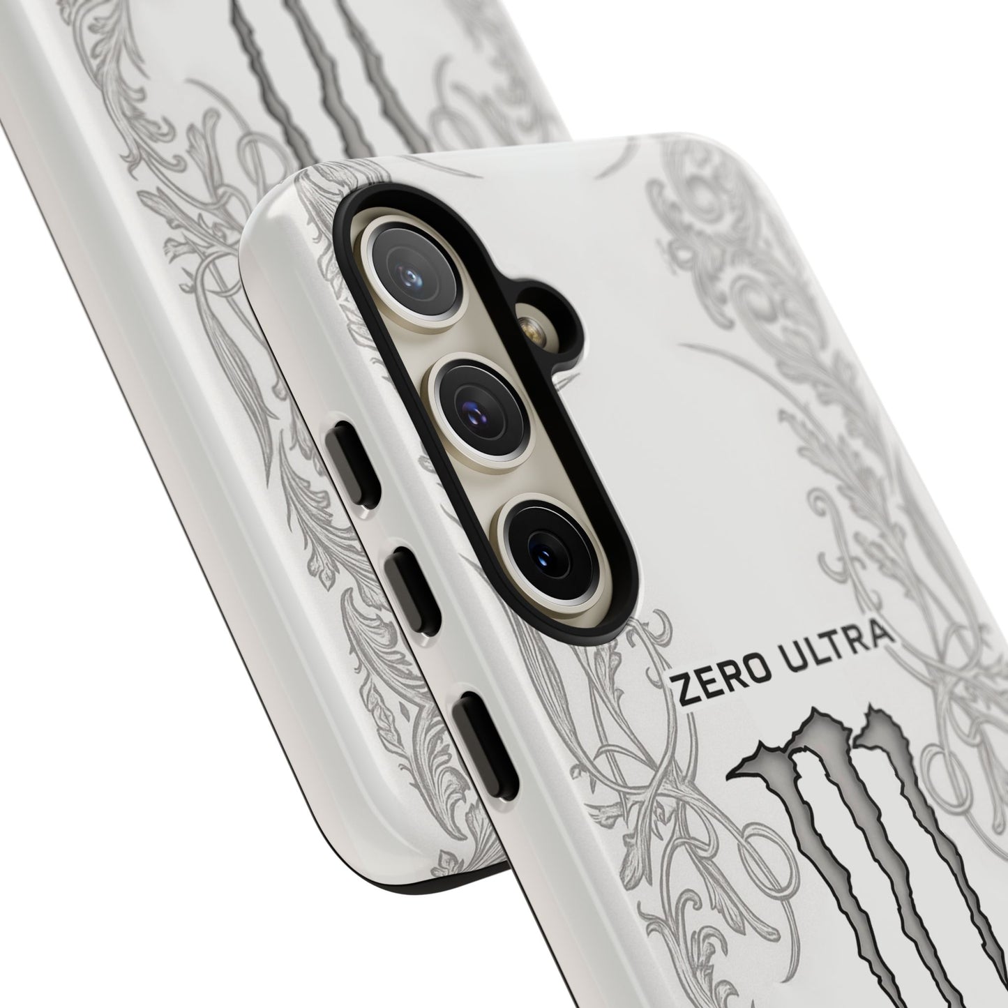 Monster White Ultra Energy Phone Case – For Samsung Galaxy & Google Pixel