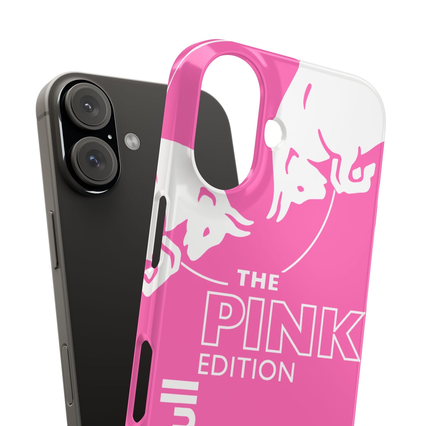 Red Bull Energy Drink iPhone Case - Pink Waldbeere Edition