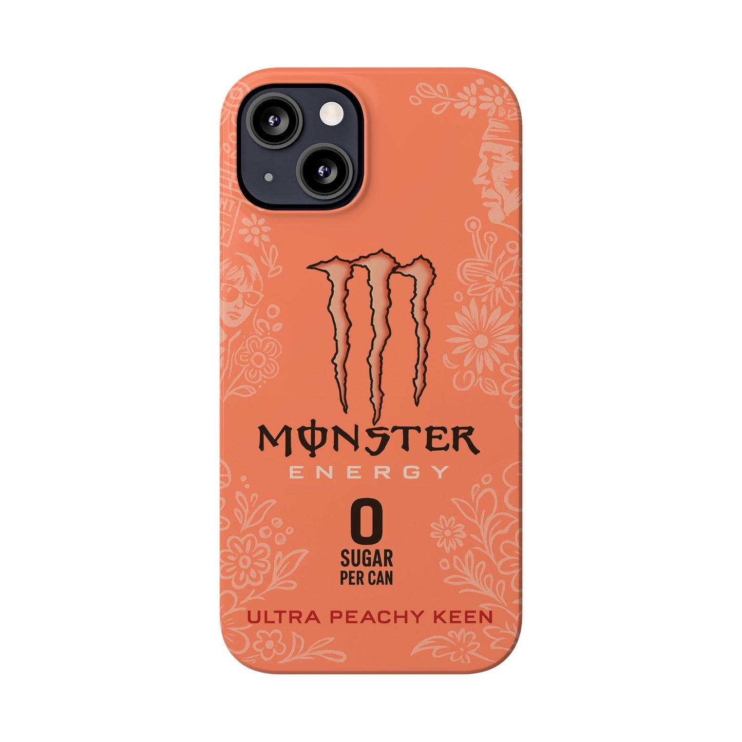 Monster Energy Ultra Peachy Keen iPhone Case - Peach Energy Drink