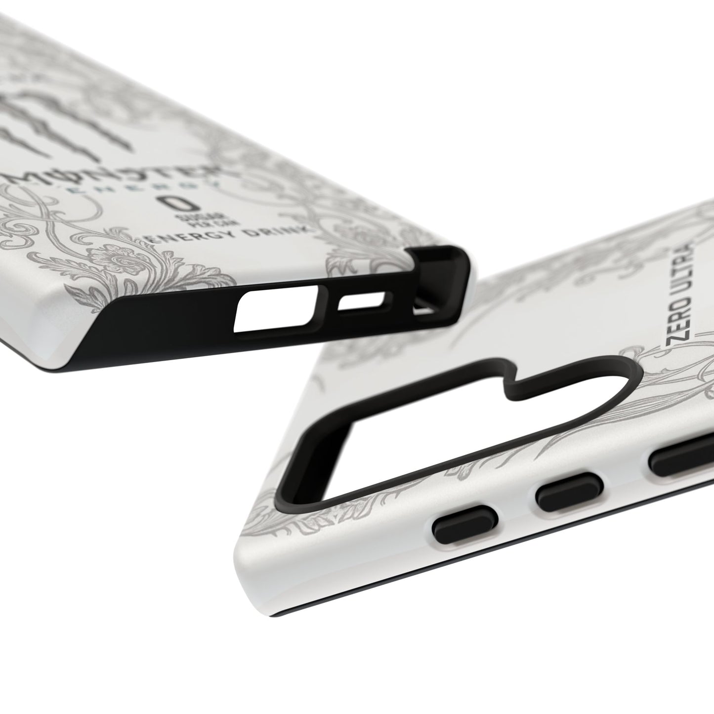 Monster White Ultra Energy Phone Case – For Samsung Galaxy & Google Pixel