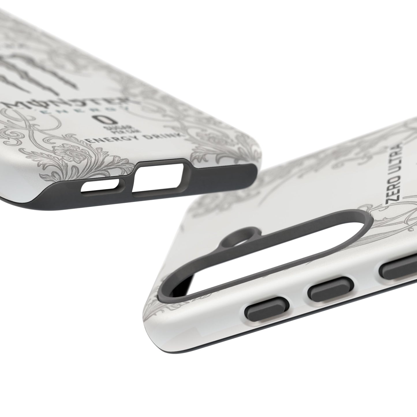 Monster White Ultra Energy Phone Case – For Samsung Galaxy & Google Pixel