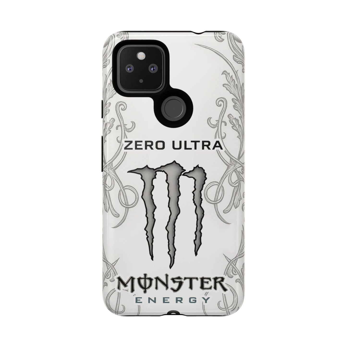 Monster White Ultra Energy Phone Case – For Samsung Galaxy & Google Pixel