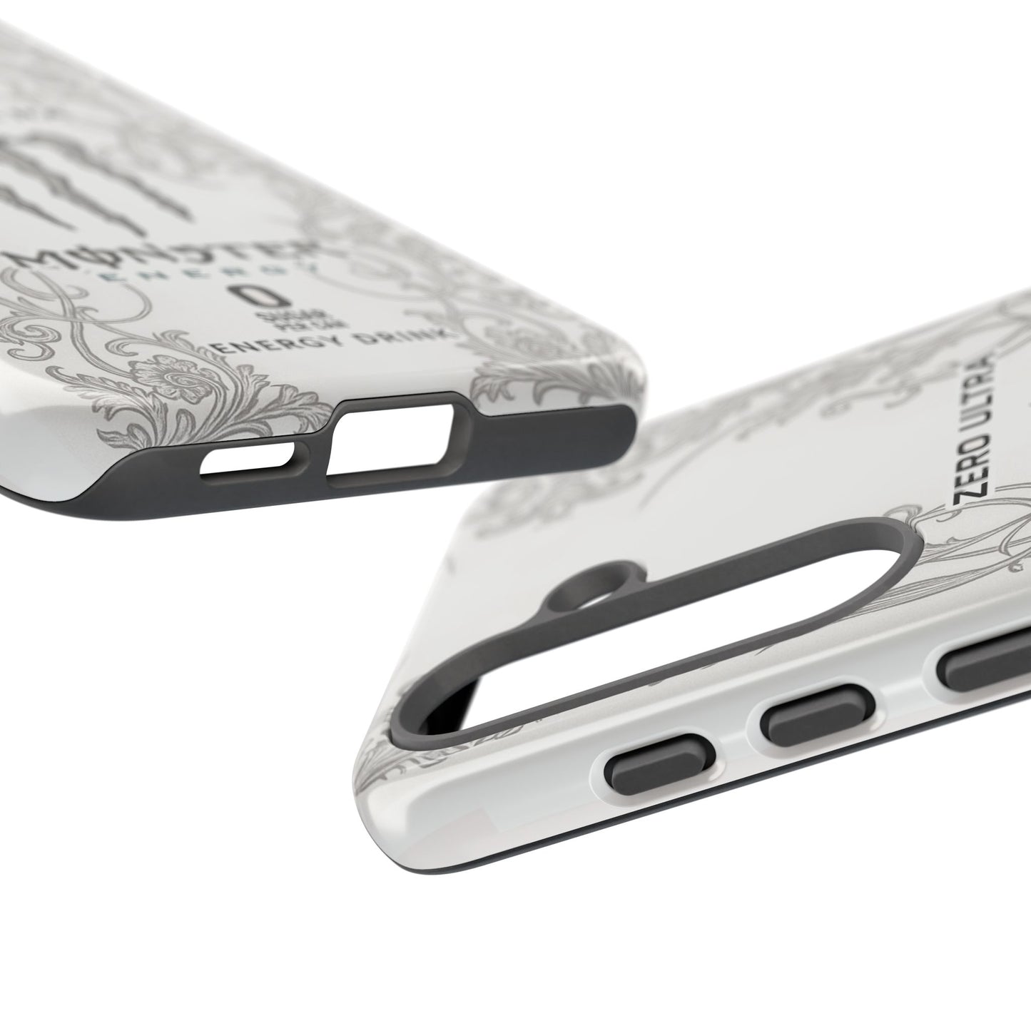 Monster White Ultra Energy Phone Case – For Samsung Galaxy & Google Pixel