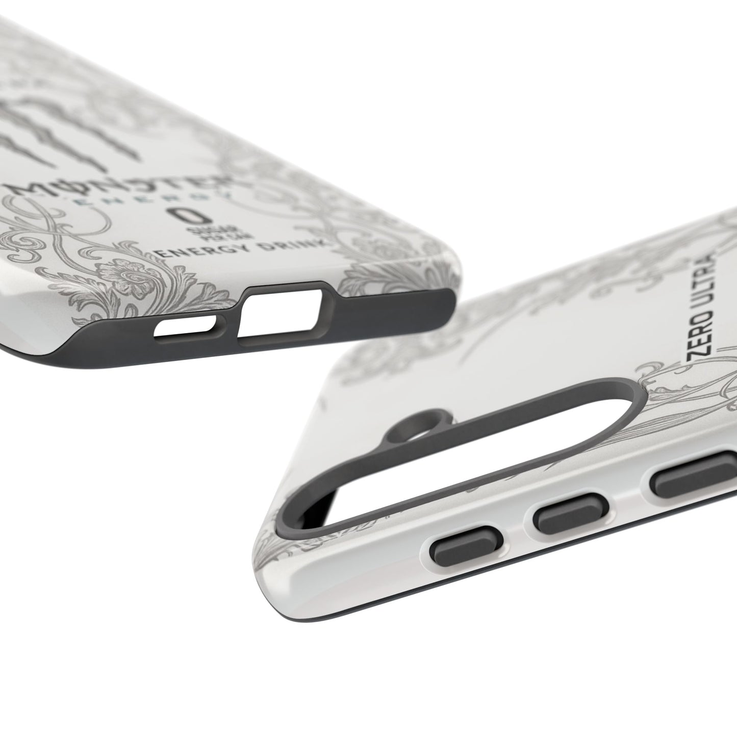 Monster White Ultra Energy Phone Case – For Samsung Galaxy & Google Pixel