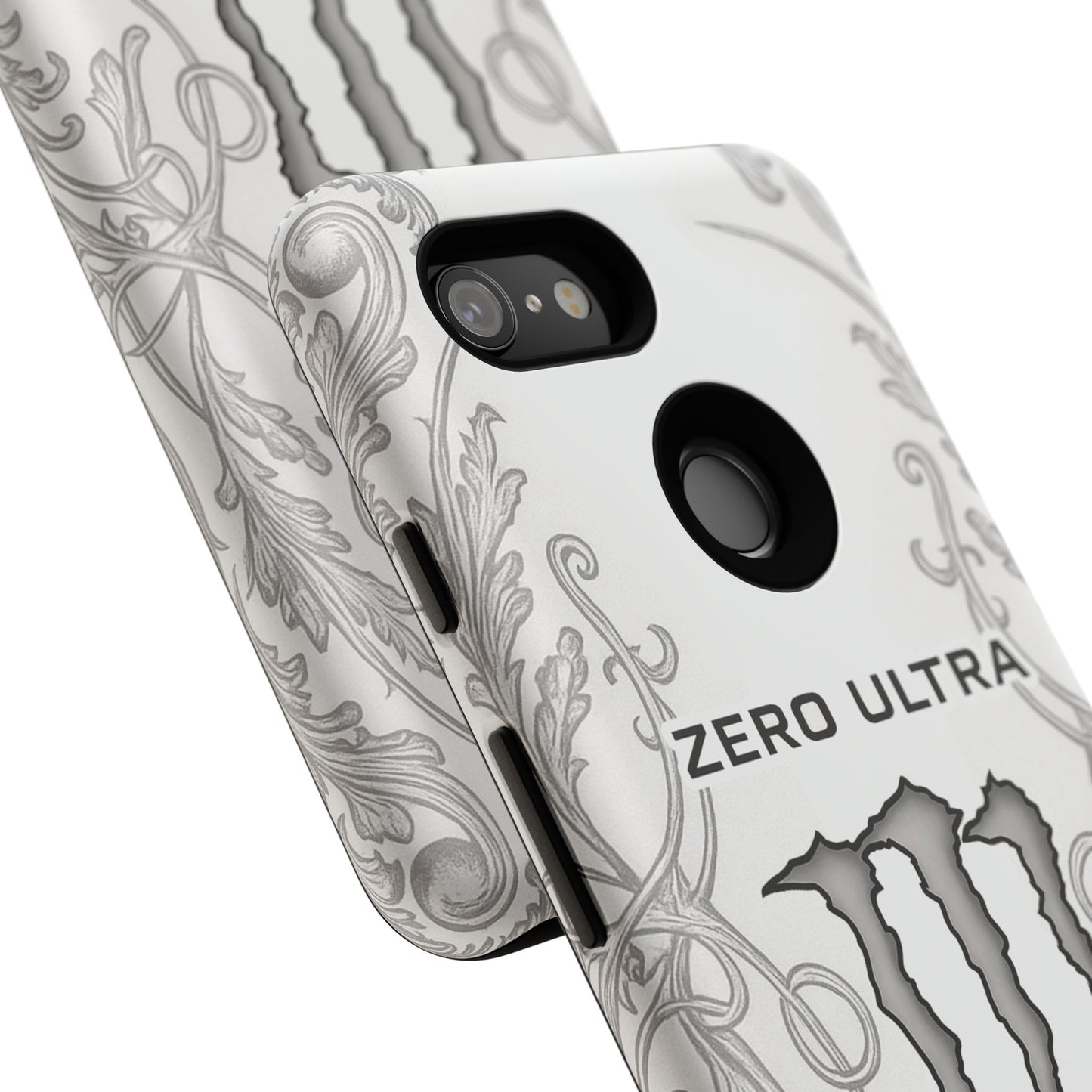 Monster White Ultra Energy Phone Case – For Samsung Galaxy & Google Pixel
