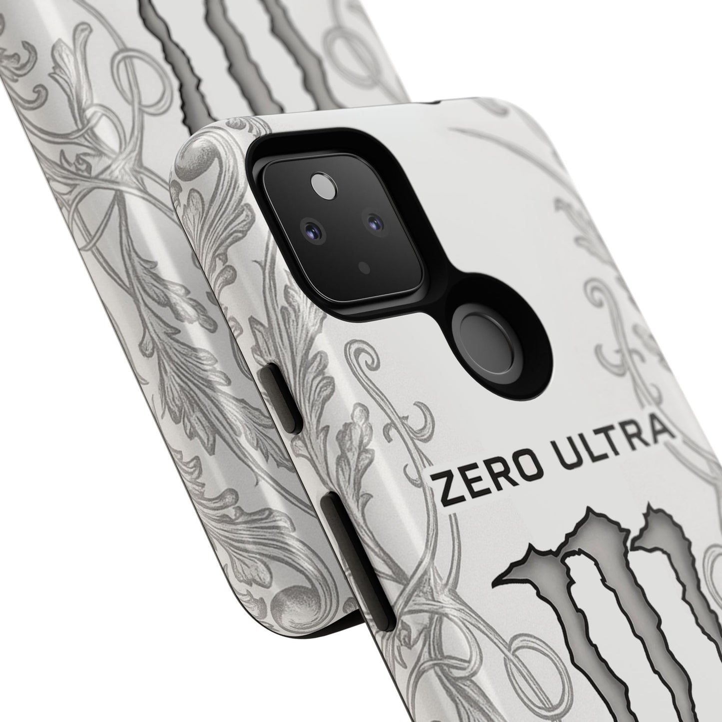 Monster White Ultra Energy Phone Case – For Samsung Galaxy & Google Pixel