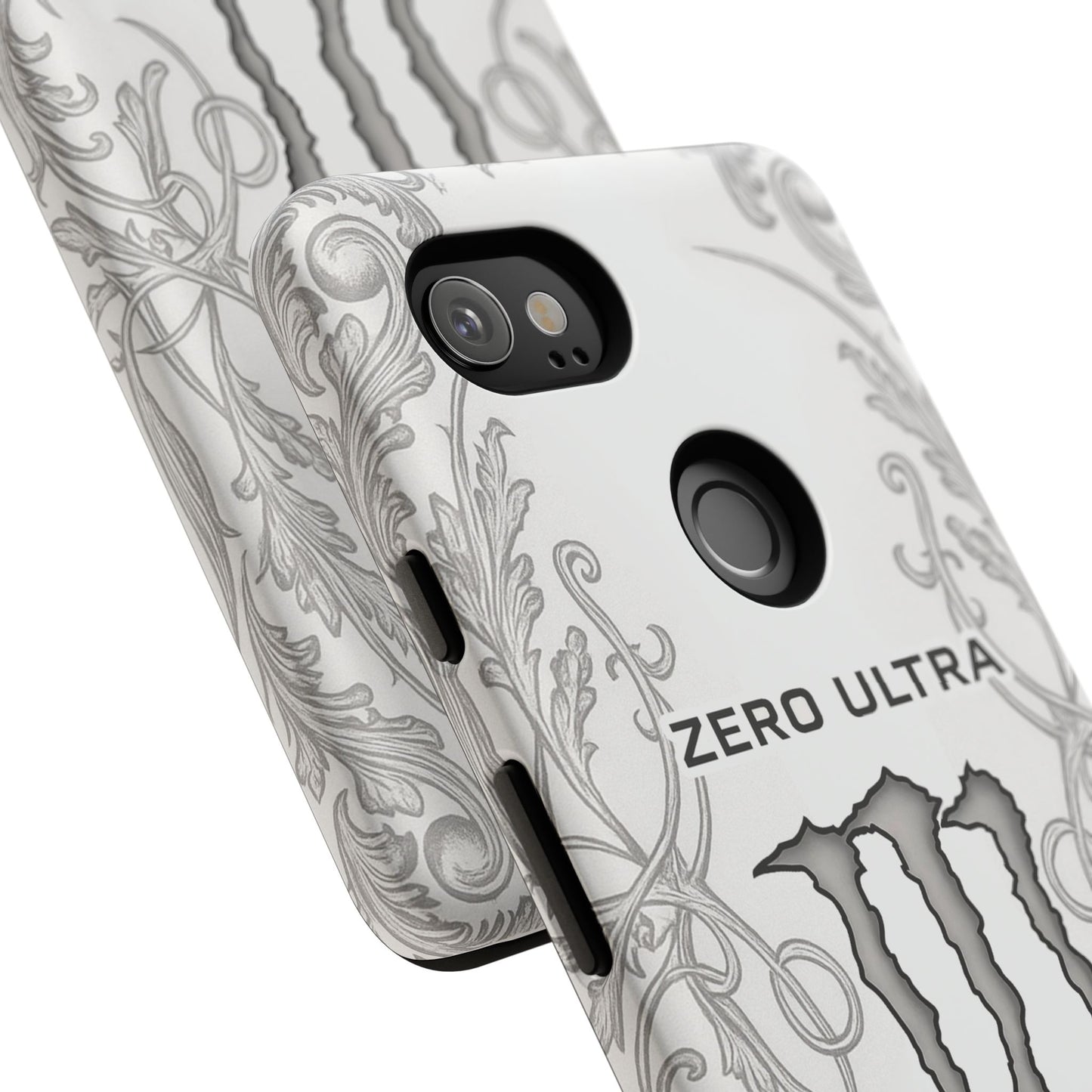 Monster White Ultra Energy Phone Case – For Samsung Galaxy & Google Pixel