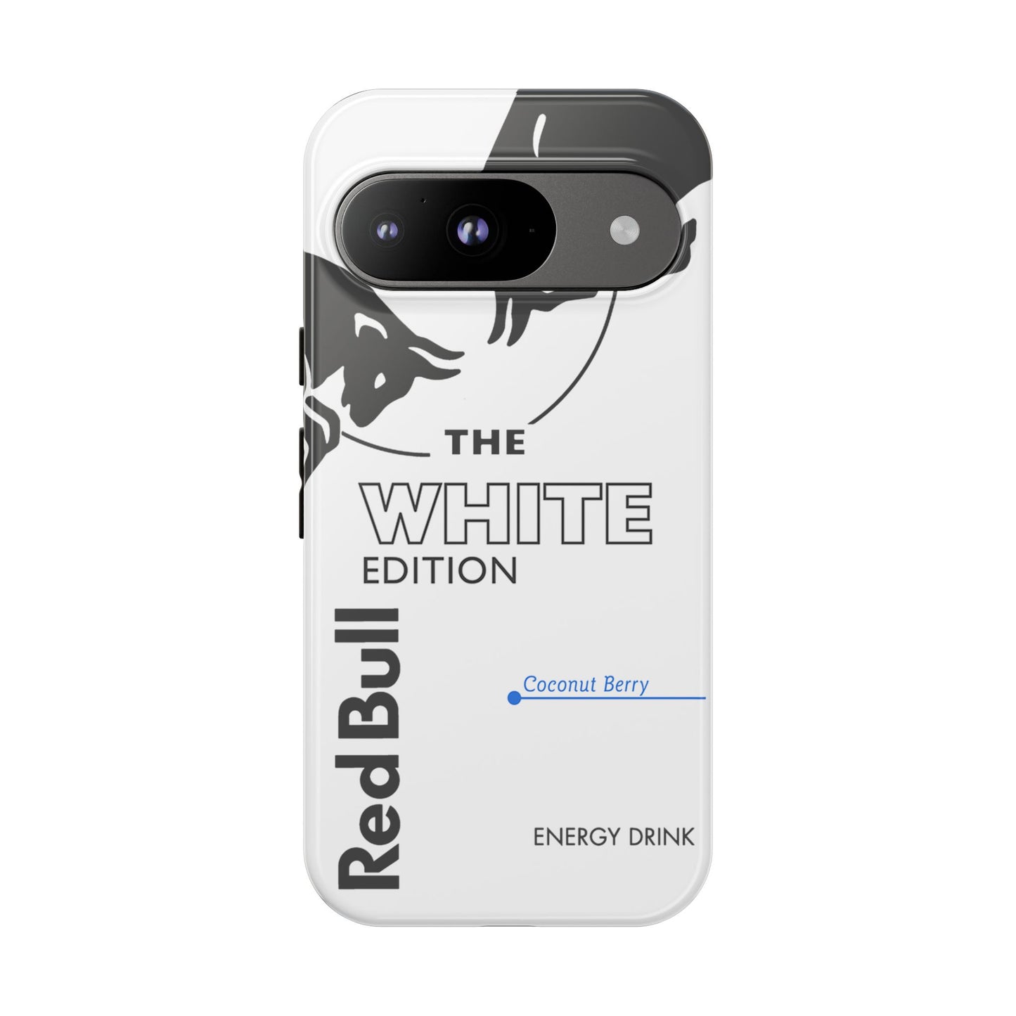 Red Bull White Edition Coconut Berry Samsung Phone Cover & Google Pixel Phone Case