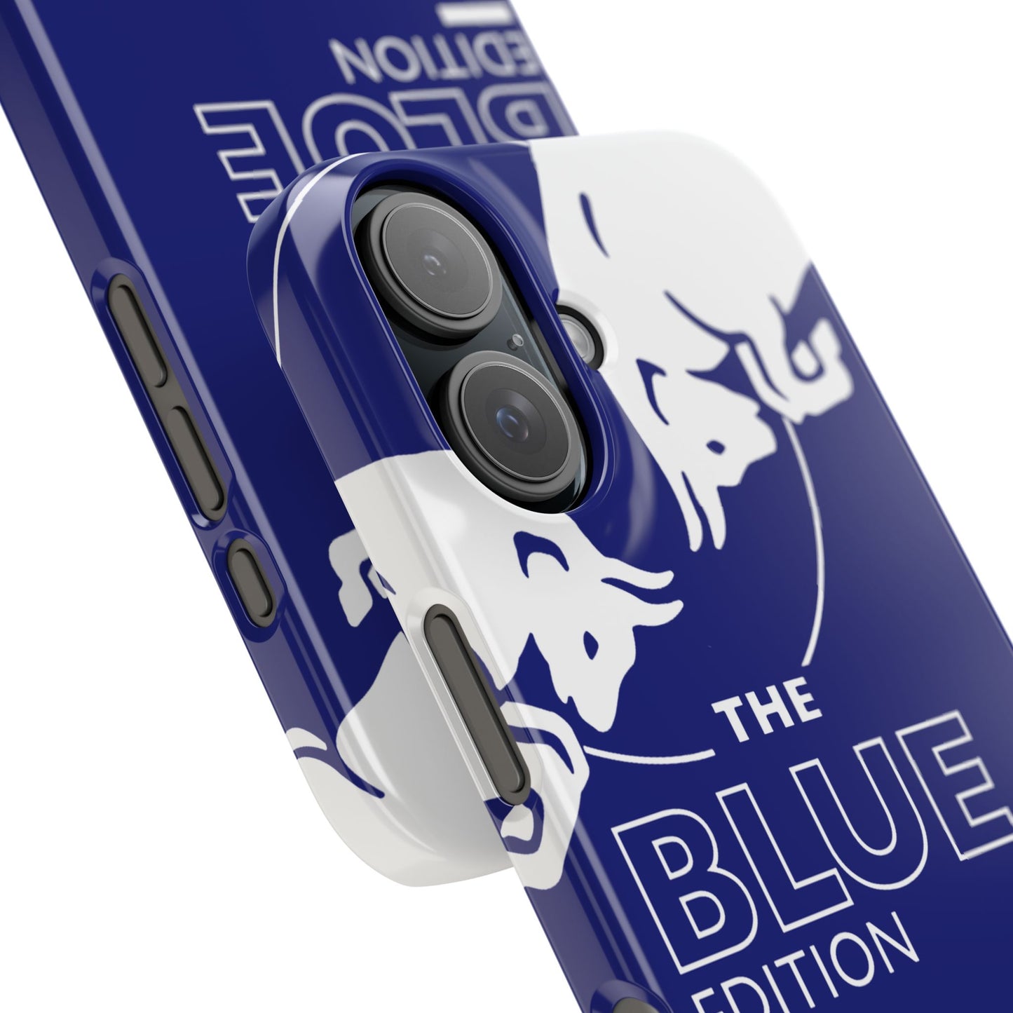 Red Bull Energy Drink iPhone Case - Blue Edition