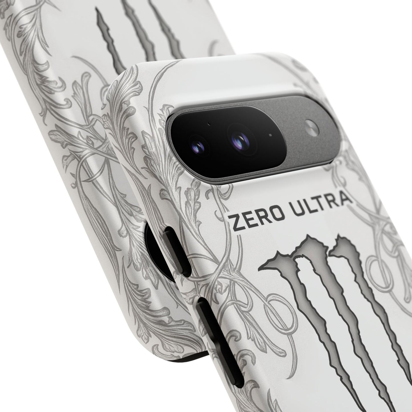 Monster White Ultra Energy Phone Case – For Samsung Galaxy & Google Pixel