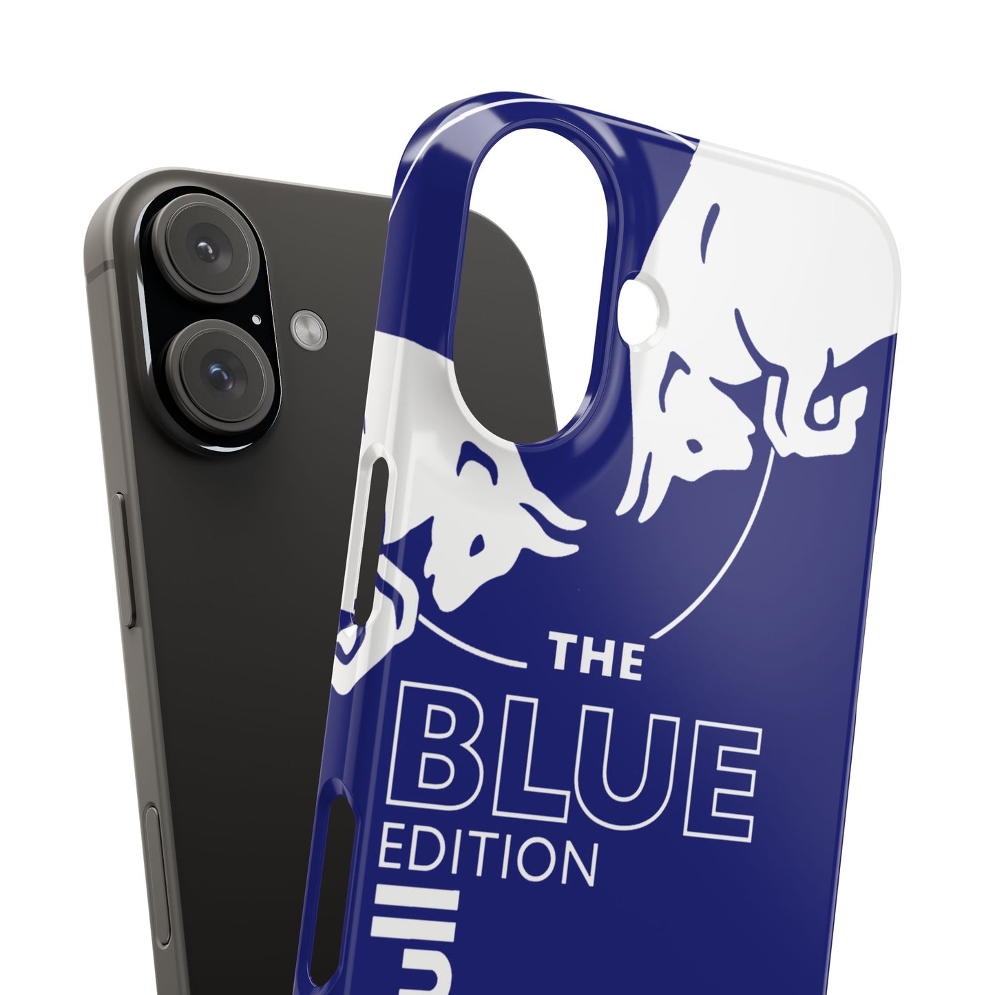 Red Bull Energy Drink iPhone Case - Blue Edition