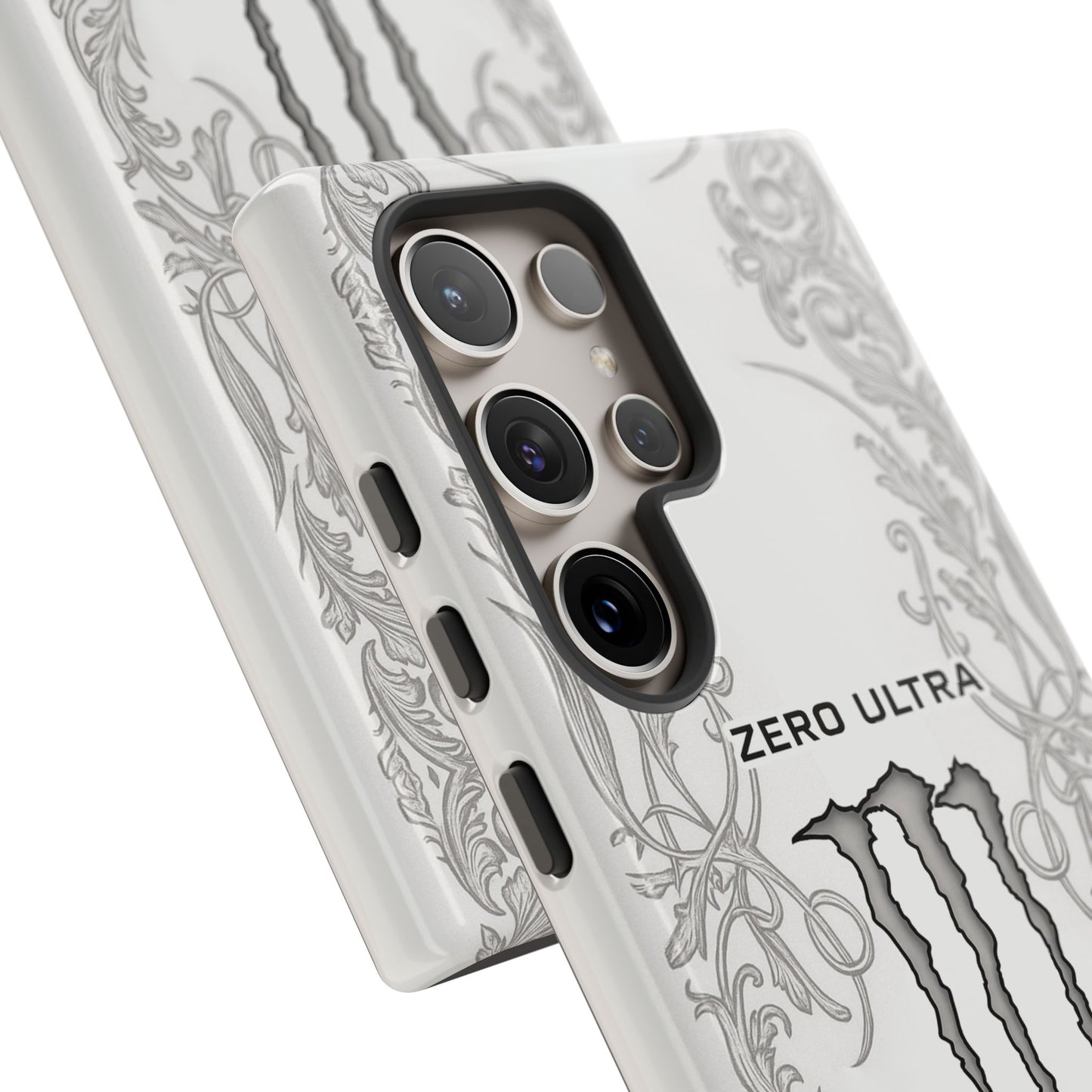 Monster White Ultra Energy Phone Case – For Samsung Galaxy & Google Pixel