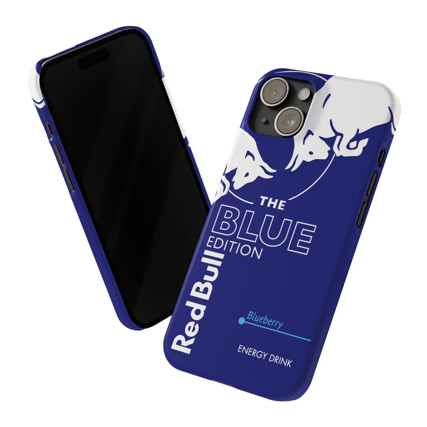 Red Bull Energy Drink iPhone Case - Blue Edition