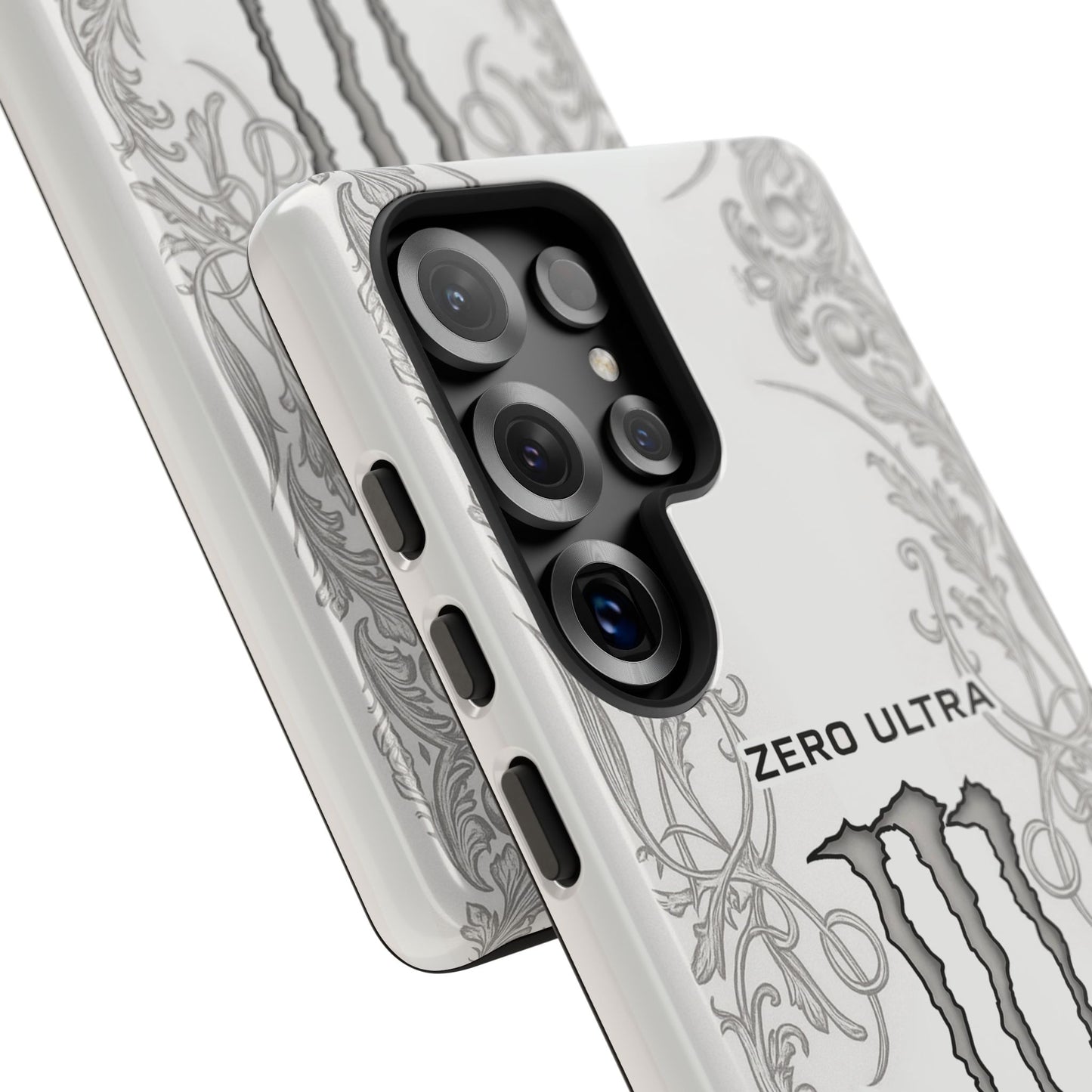 Monster White Ultra Energy Phone Case – For Samsung Galaxy & Google Pixel