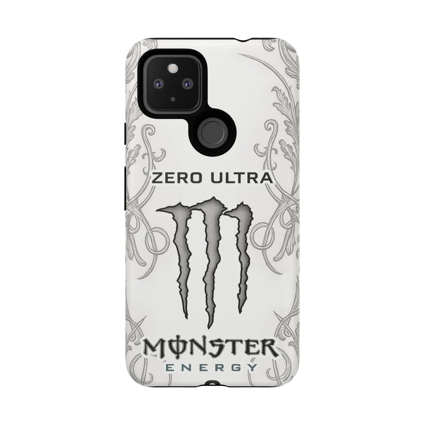 Monster White Ultra Energy Phone Case – For Samsung Galaxy & Google Pixel