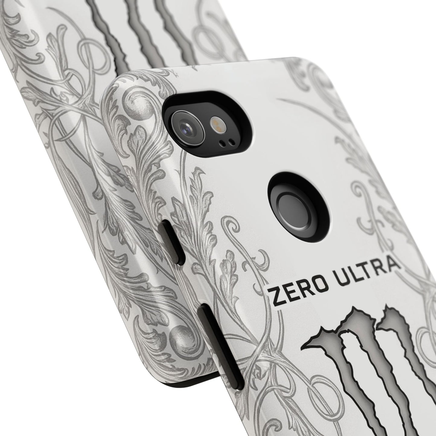 Monster White Ultra Energy Phone Case – For Samsung Galaxy & Google Pixel