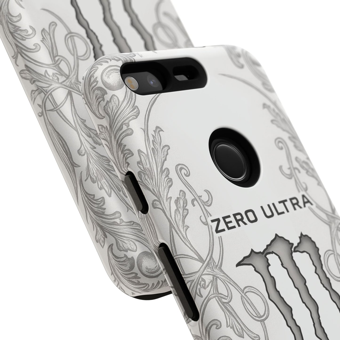 Monster White Ultra Energy Phone Case – For Samsung Galaxy & Google Pixel