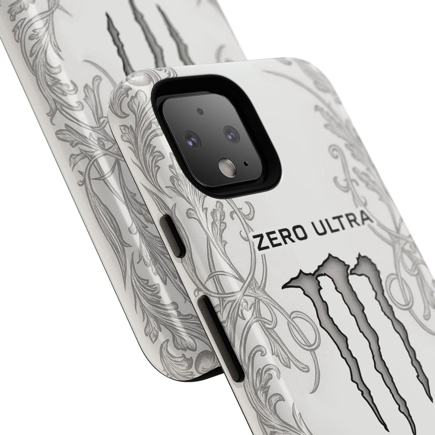 Monster White Ultra Energy Phone Case – For Samsung Galaxy & Google Pixel