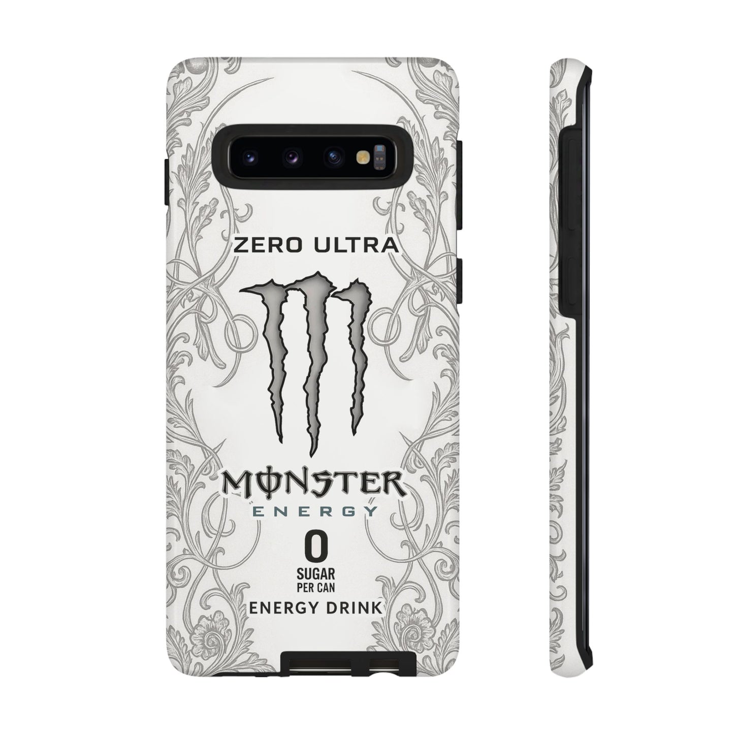 Monster White Ultra Energy Phone Case – For Samsung Galaxy & Google Pixel