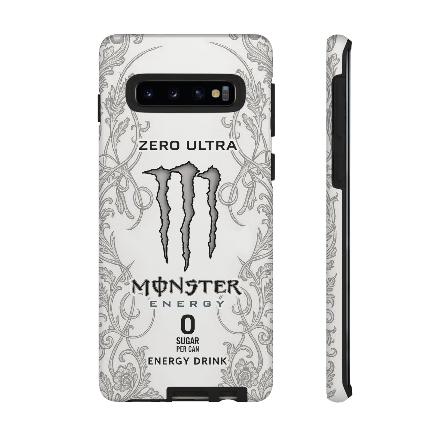Monster White Ultra Energy Phone Case – For Samsung Galaxy & Google Pixel