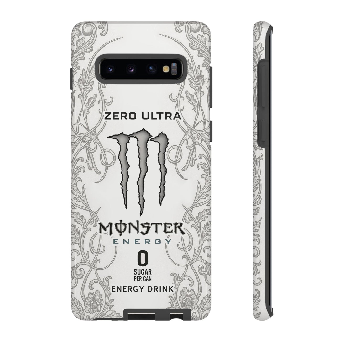 Monster White Ultra Energy Phone Case – For Samsung Galaxy & Google Pixel