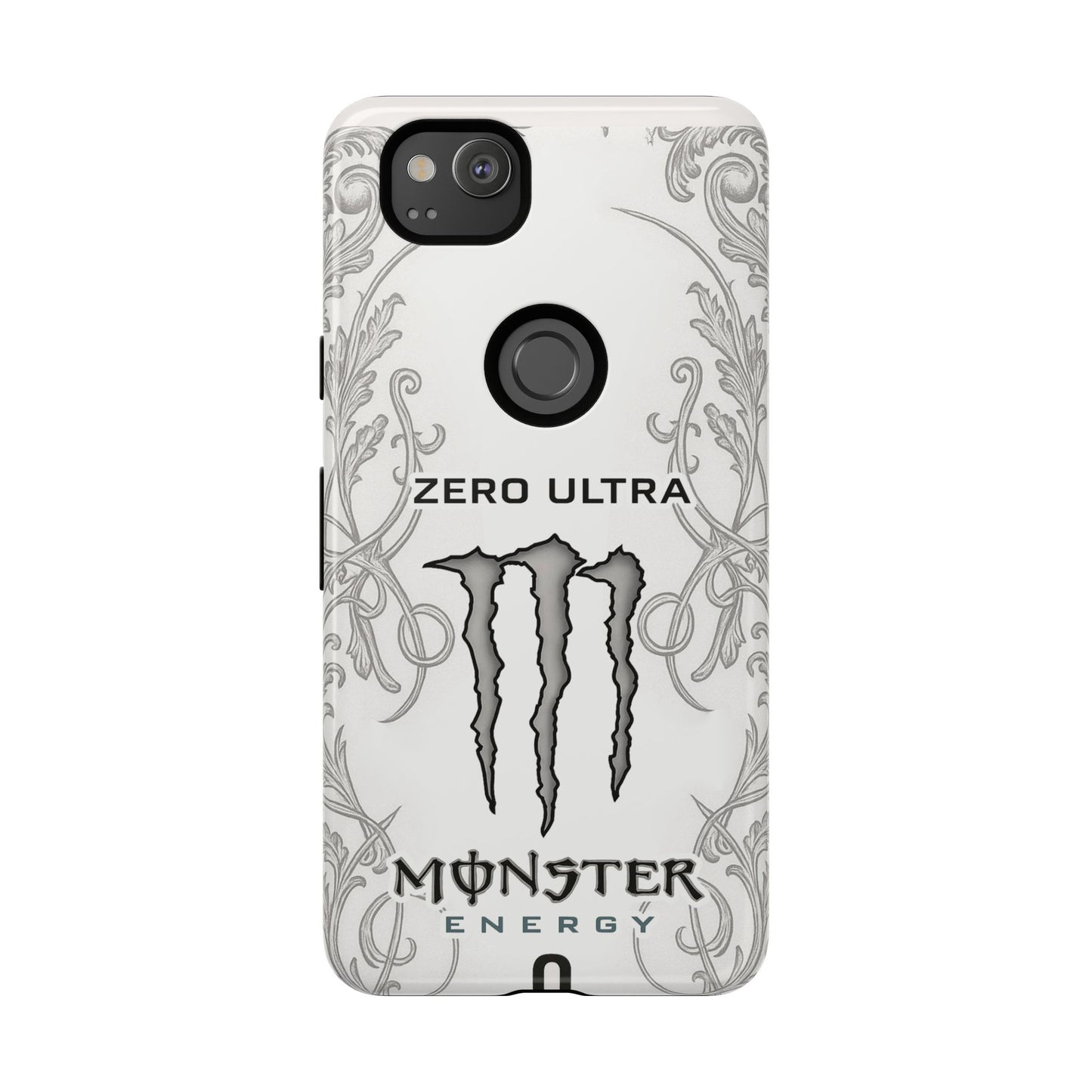 Monster White Ultra Energy Phone Case – For Samsung Galaxy & Google Pixel