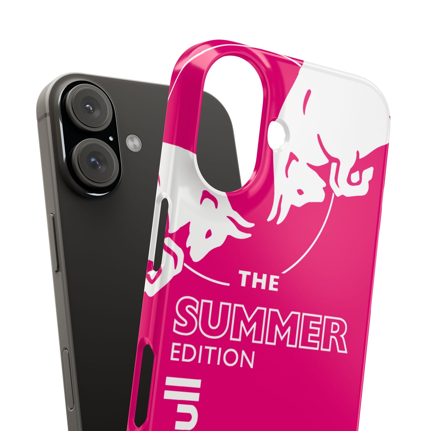 Red Bull Energy Drink iPhone Case - Pink Summer Edition