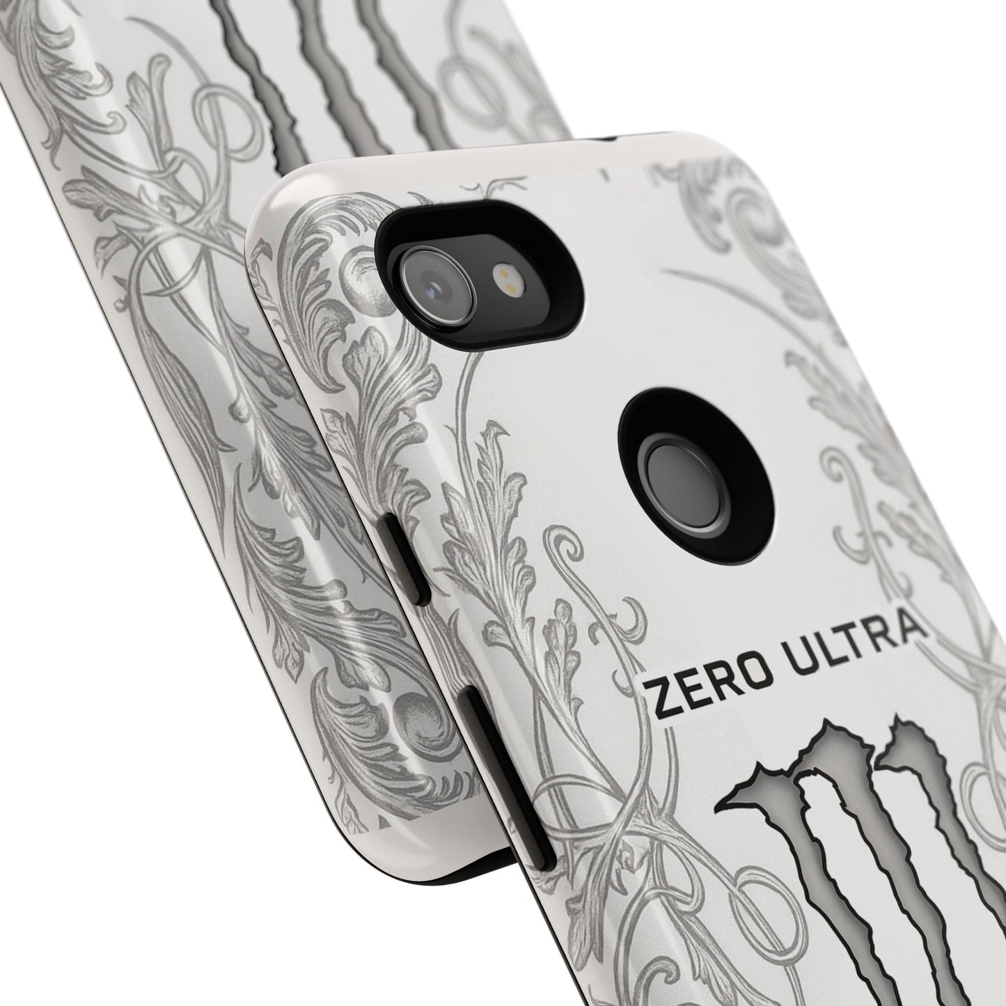 Monster White Ultra Energy Phone Case – For Samsung Galaxy & Google Pixel