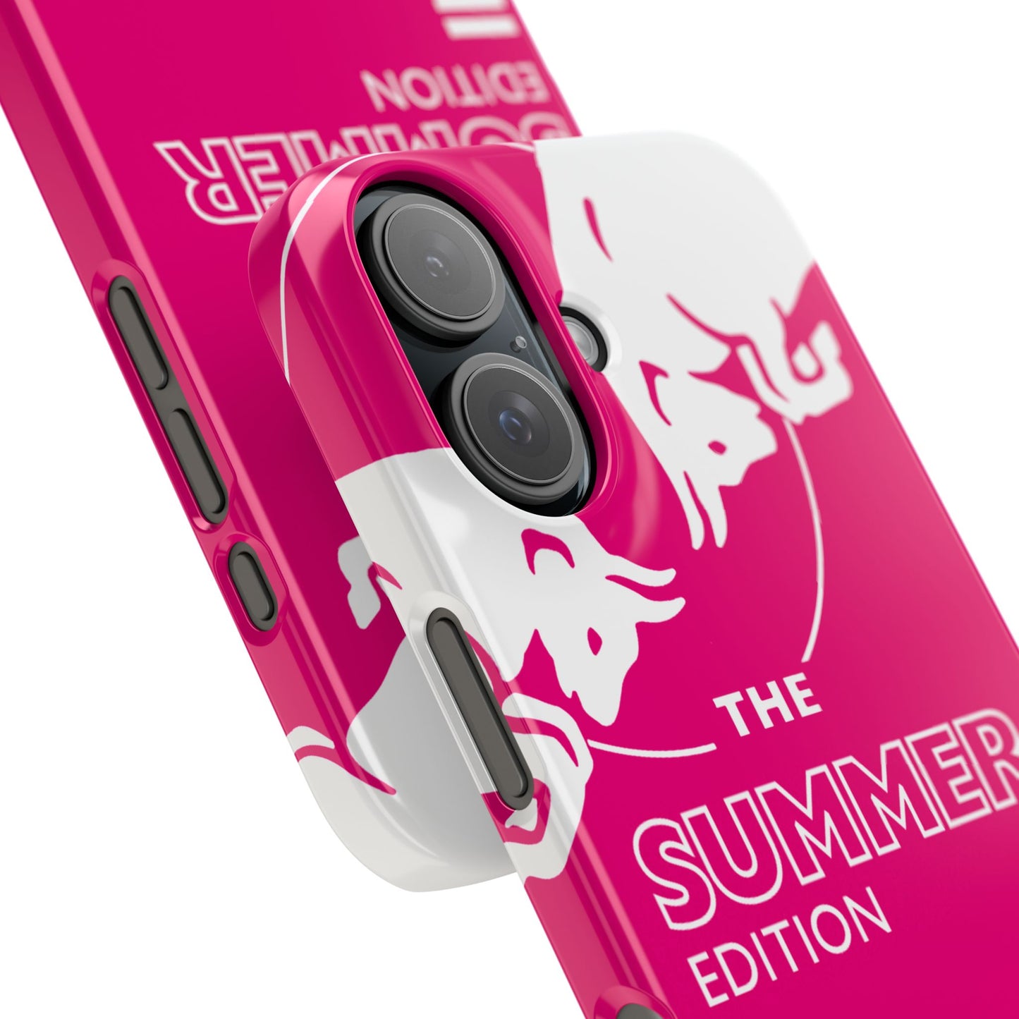 Red Bull Energy Drink iPhone Case - Pink Summer Edition