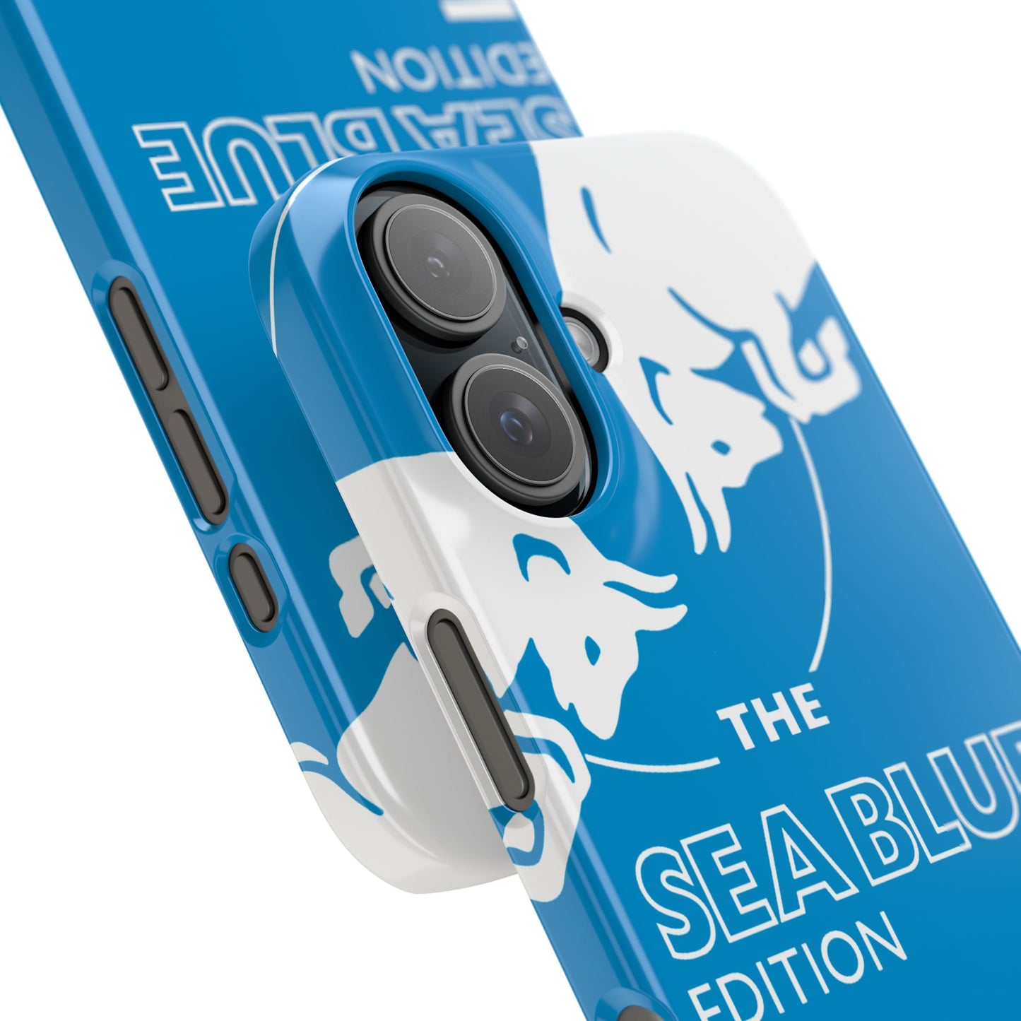 Red Bull Energy Drink iPhone Case - Sea Blue Juneberry Edition
