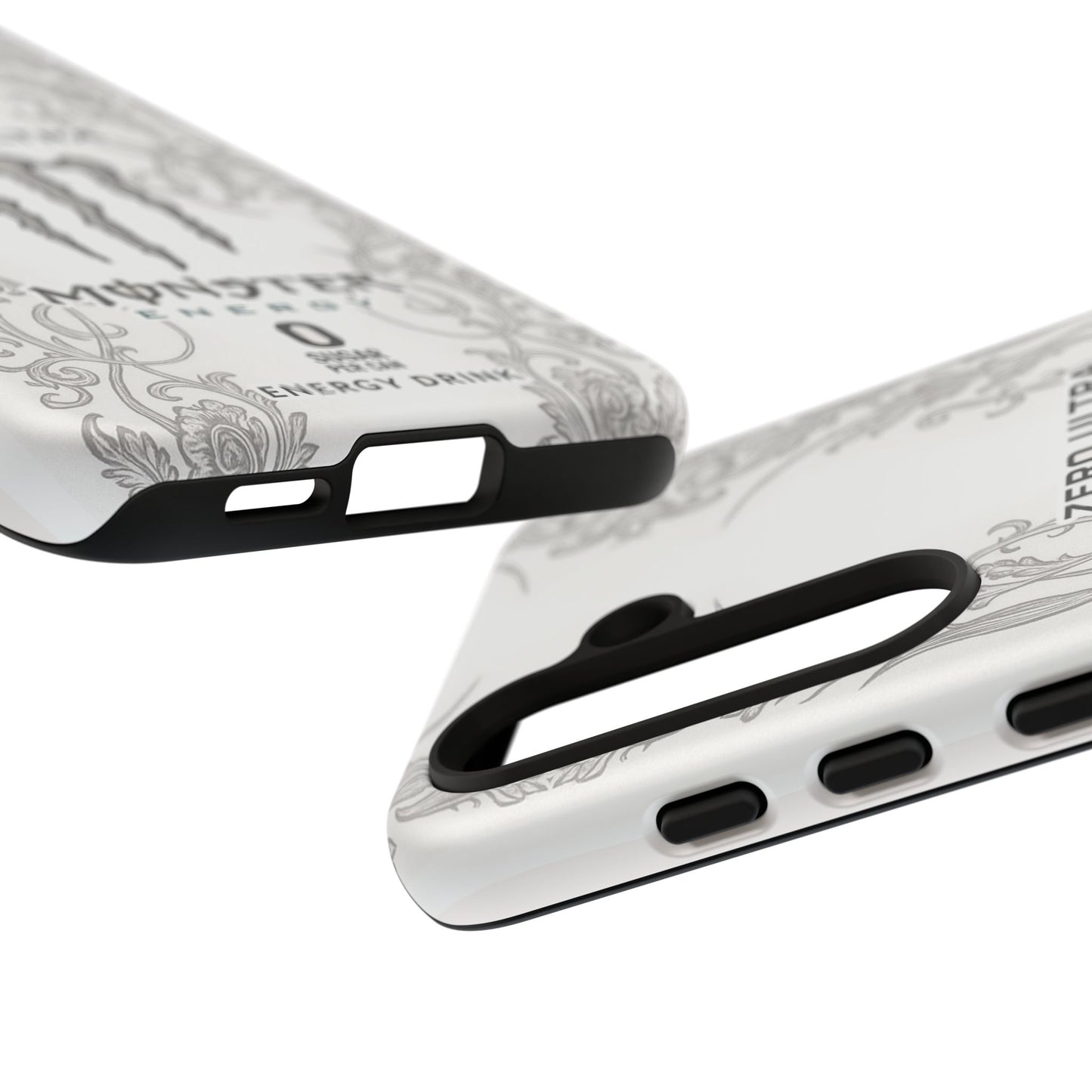 Monster White Ultra Energy Phone Case – For Samsung Galaxy & Google Pixel
