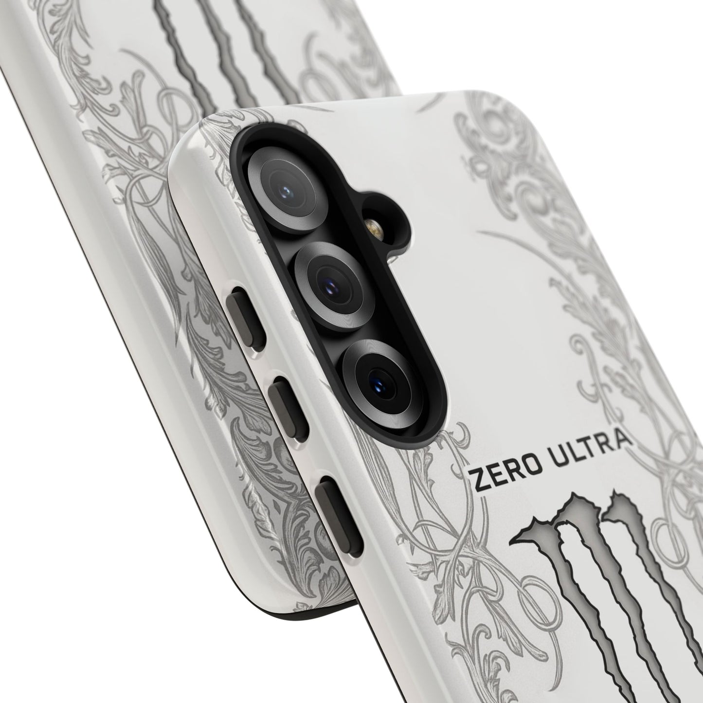 Monster White Ultra Energy Phone Case – For Samsung Galaxy & Google Pixel