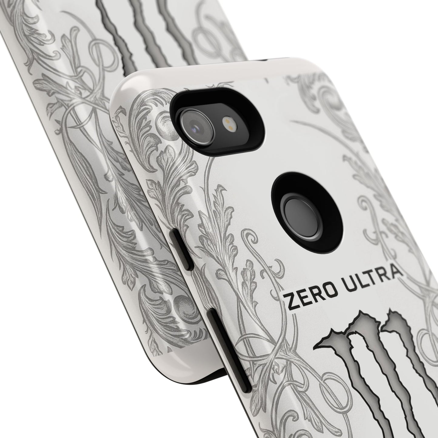 Monster White Ultra Energy Phone Case – For Samsung Galaxy & Google Pixel
