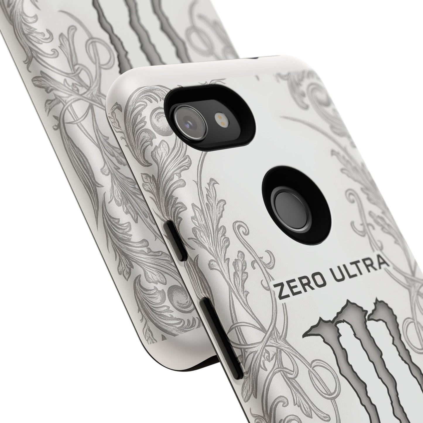 Monster White Ultra Energy Phone Case – For Samsung Galaxy & Google Pixel