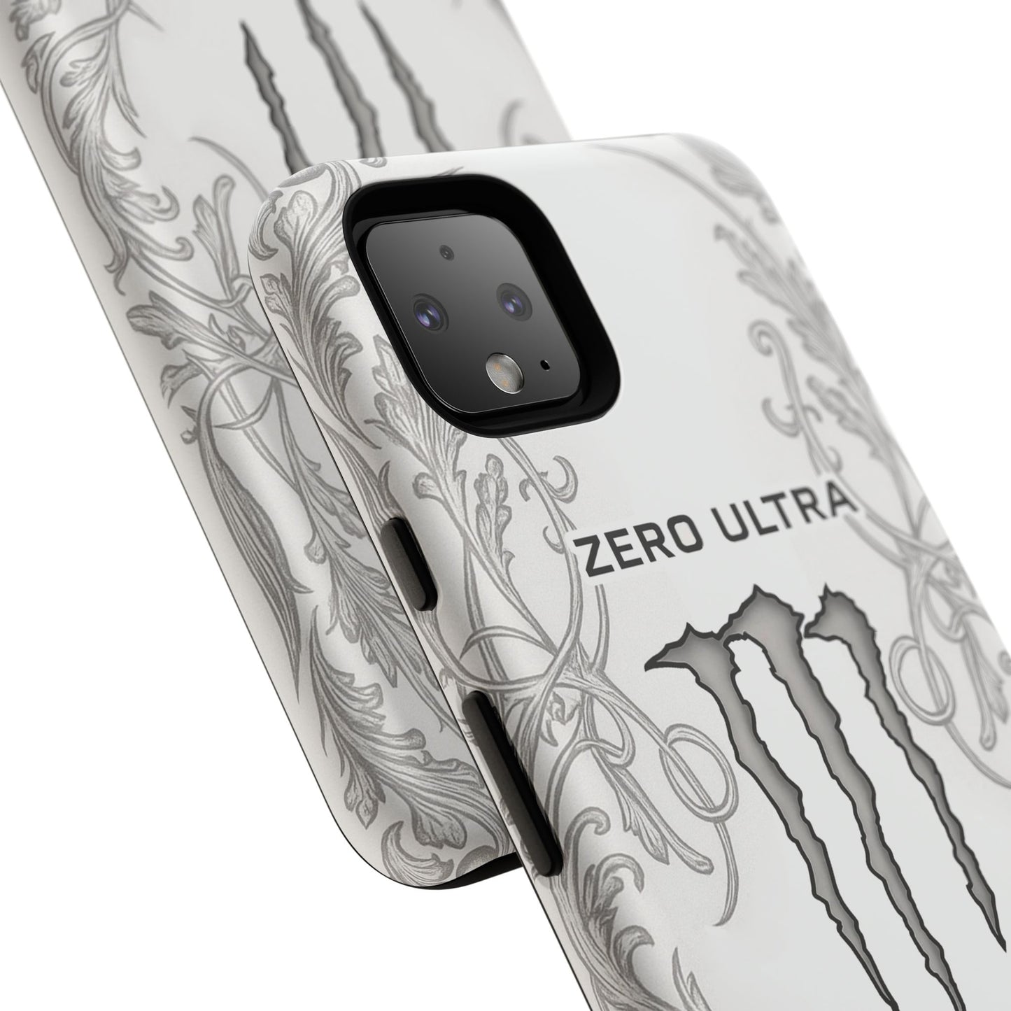 Monster White Ultra Energy Phone Case – For Samsung Galaxy & Google Pixel