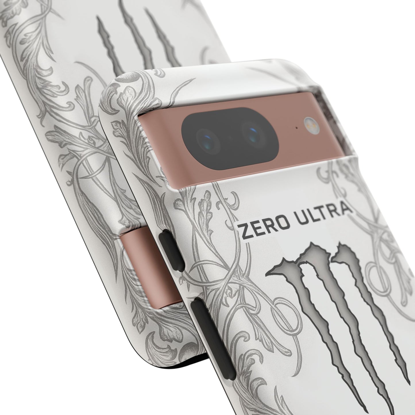 Monster White Ultra Energy Phone Case – For Samsung Galaxy & Google Pixel