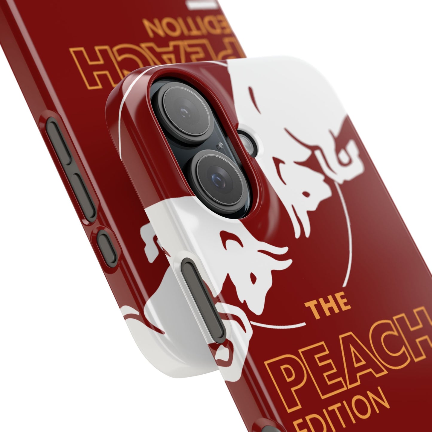 Red Bull Energy Drink iPhone Case - Peach Edition