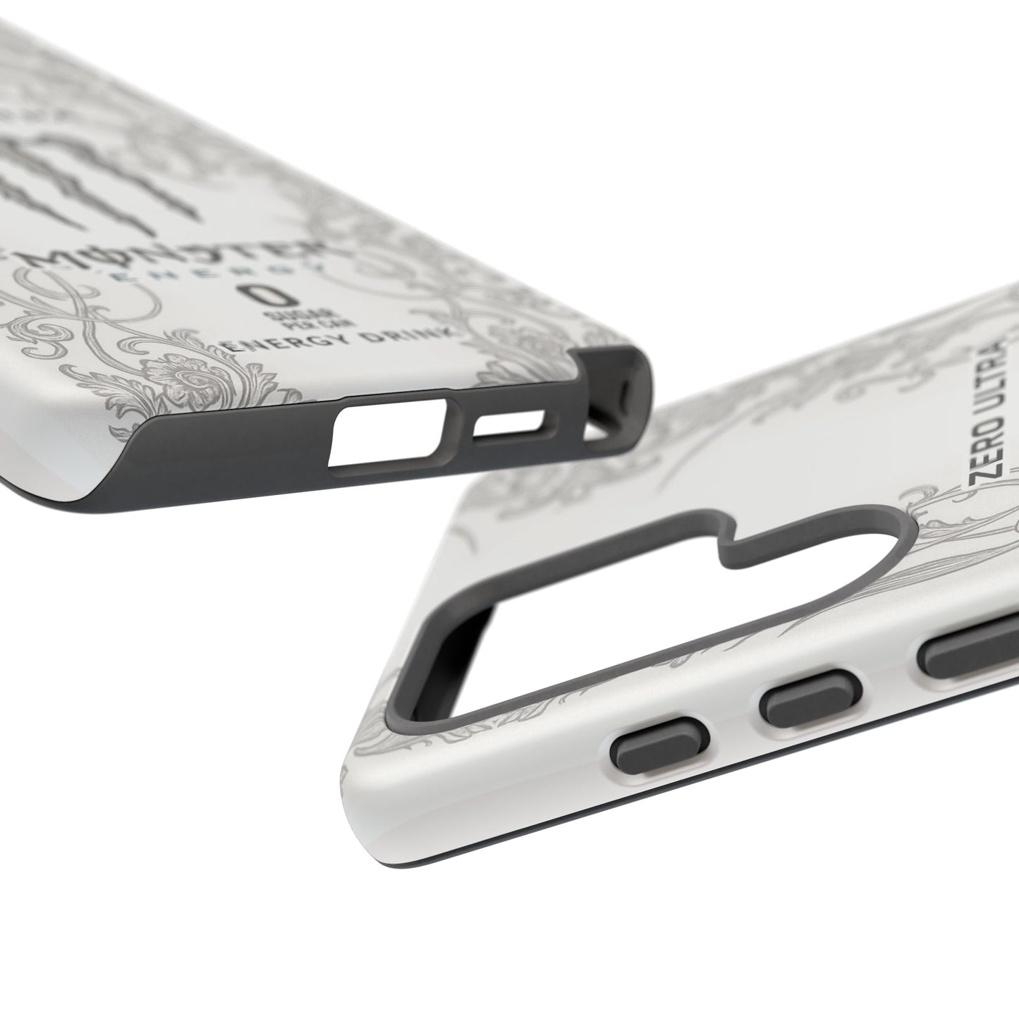 Monster White Ultra Energy Phone Case – For Samsung Galaxy & Google Pixel