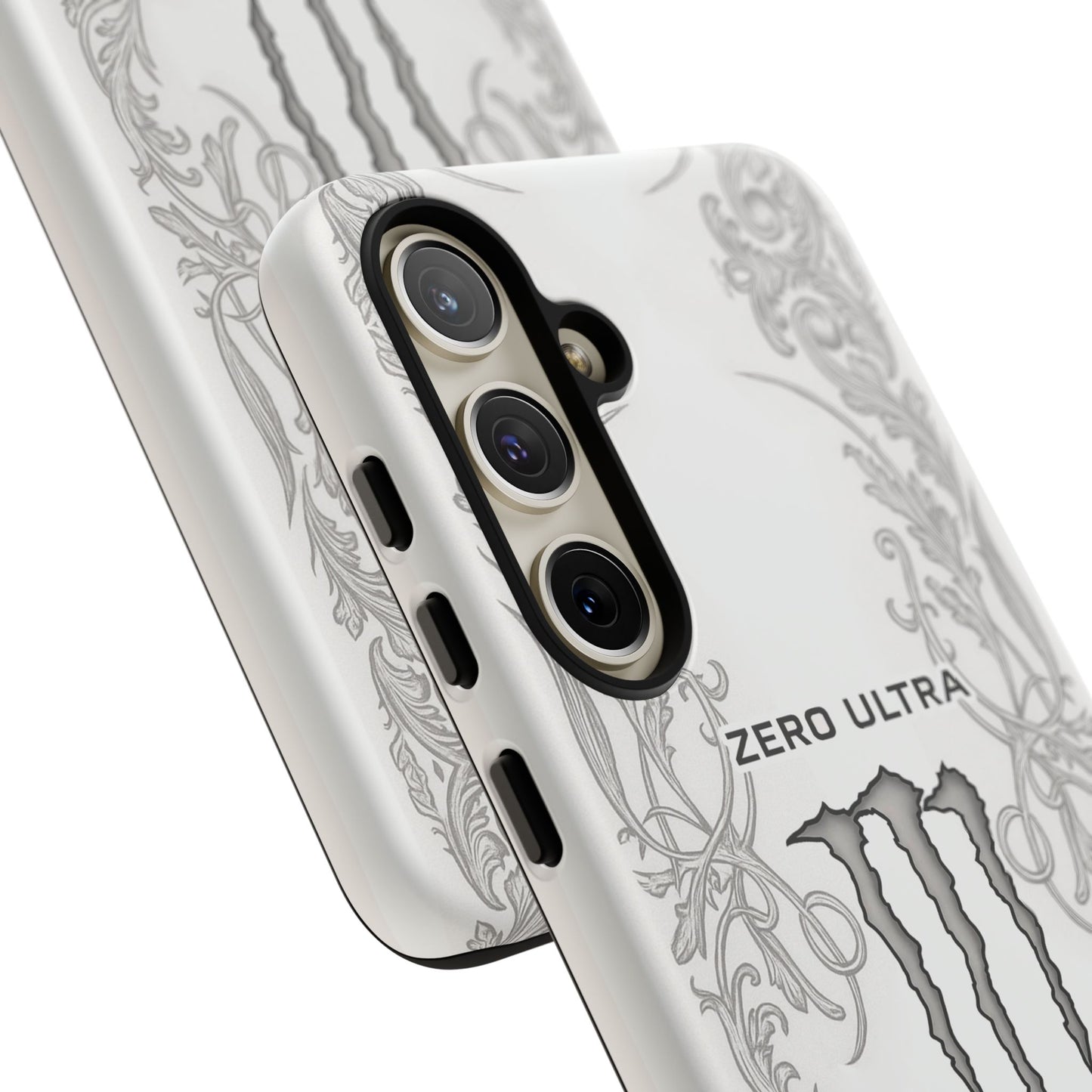 Monster White Ultra Energy Phone Case – For Samsung Galaxy & Google Pixel