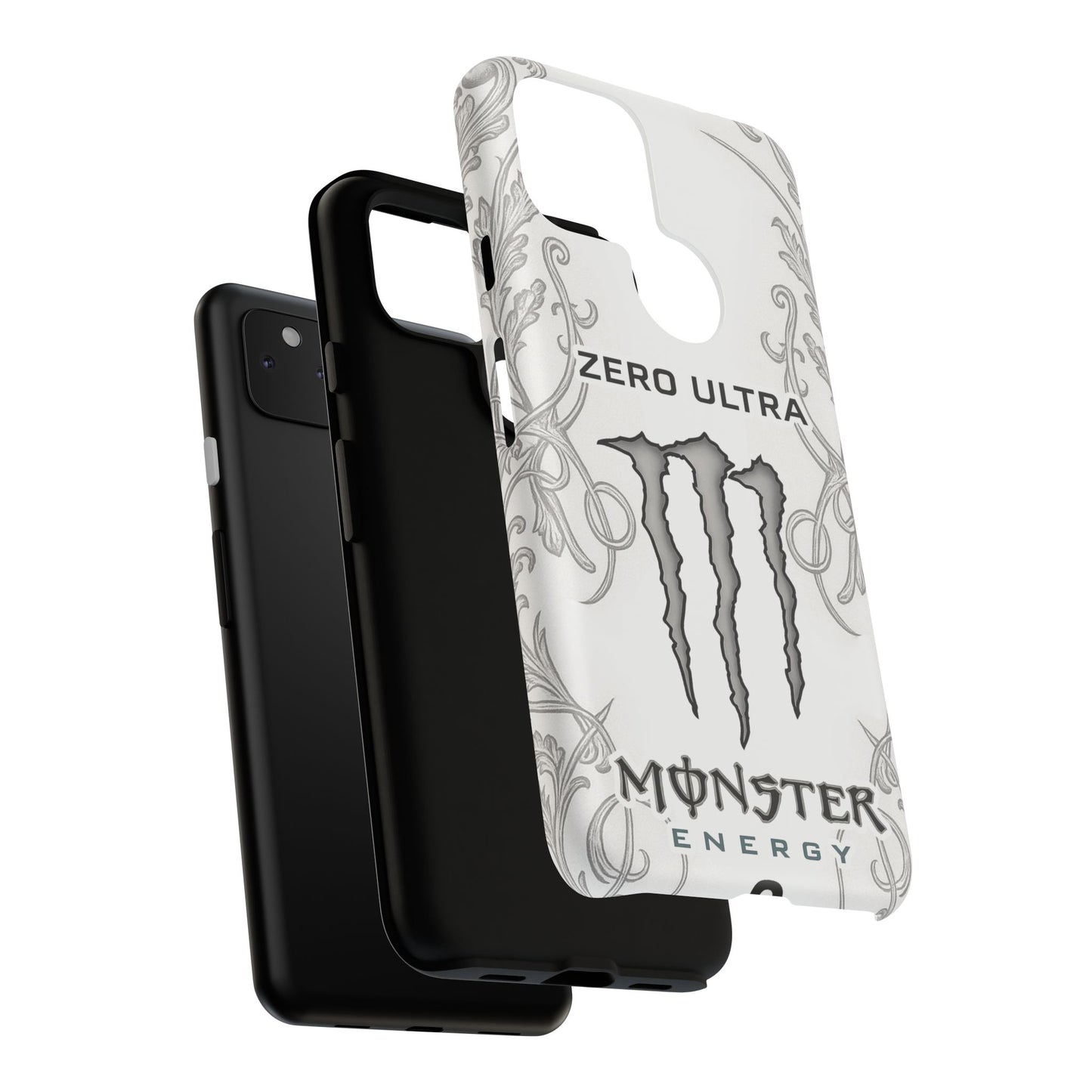 Monster White Ultra Energy Phone Case – For Samsung Galaxy & Google Pixel